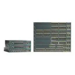 Cisco Catalyst 2960-24PC-L - Commutateur - Géré - 24 x 10 - 100 (PoE) + 2 x SFP Gigabit combiné ... (WS-C2960-24PC-L-RF)_1
